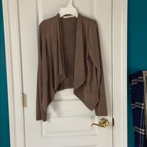 Suede brown jacket